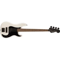 Squier (Fender) Contemporary Active Precision Bass PH, Laurel Fretboard, Black Pickguard, Pearl White