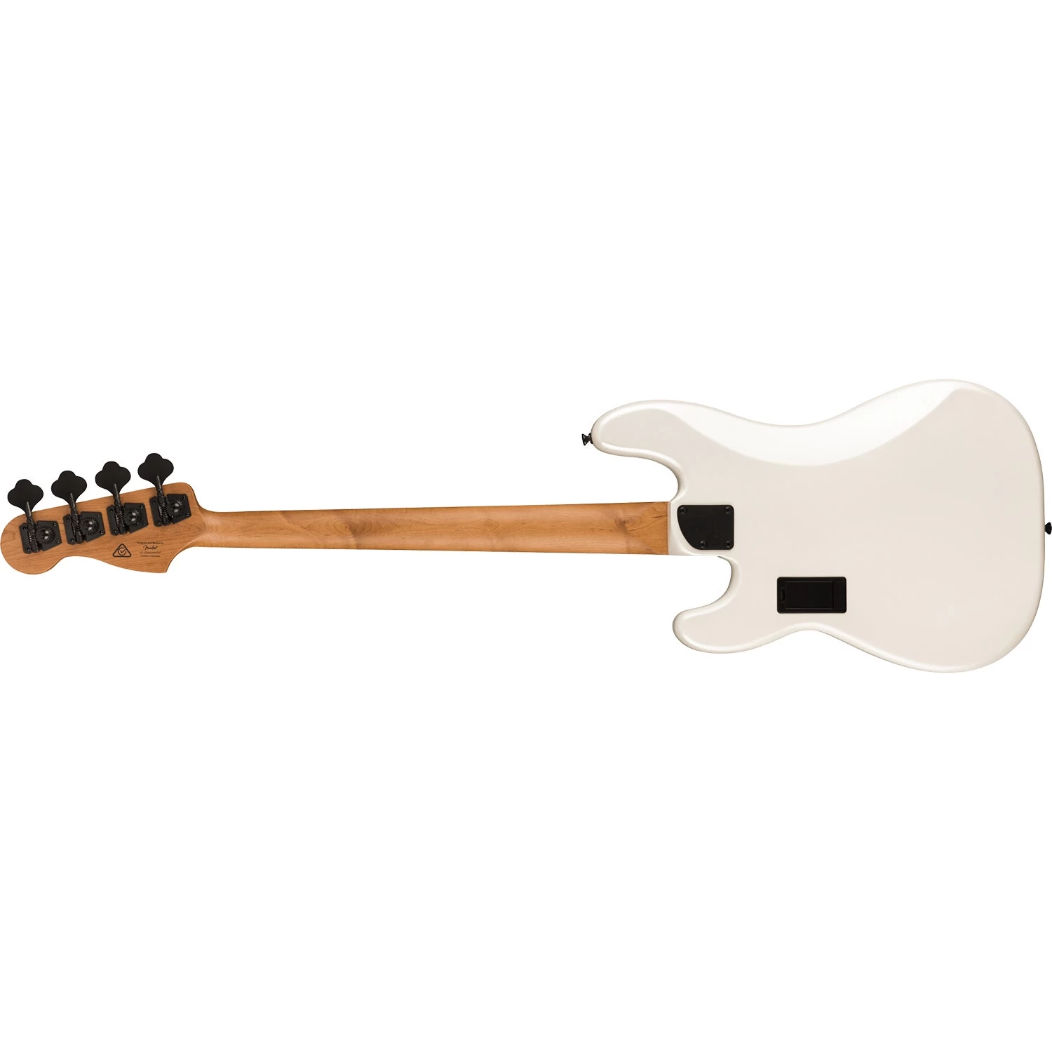 Squier (Fender) Contemporary Active Precision Bass PH, Laurel Fretboard, Black Pickguard, Pearl White 6 Squier (Fender) Contemporary Active Precision Bass PH, Laurel Fretboard, Black Pickguard, Pearl White - Image 4