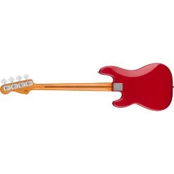 Squier (Fender) 40th Anniversary Precision Bass, Vintage Edition, Maple Fretboard, Gold Anodized Pickguard, Satin Dakota Red -Musical Instrument Store 0379530554 2