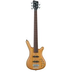 Warwick RockBass Corvette Basic 5-String Bass, Honey Violin Transparent Satin