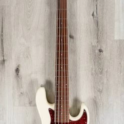Sadowsky MetroLine 21-Fret Vintage J/J 5-String Bass, Red Alder Body, Solid Olympic White High Polish -Musical Instrument Store 20201124 dsc05947a