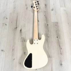 Sadowsky MetroLine 21-Fret Vintage J/J 5-String Bass, Red Alder Body, Solid Olympic White High Polish -Musical Instrument Store 20201124 dsc05957