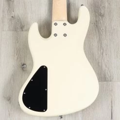 Sadowsky MetroLine 21-Fret Vintage J/J 5-String Bass, Red Alder Body, Solid Olympic White High Polish -Musical Instrument Store 20201124 dsc05959