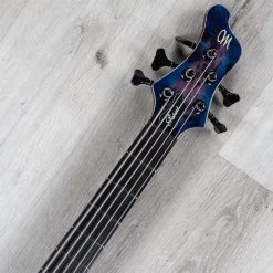 Mayones Patriot Custom 5, 5-String Bass, Dirty Purple Blue Burst 20 Mayones Patriot Custom 5, 5-String Bass, Dirty Purple Blue Burst -Musical Instrument Store 20210126 dsc05630