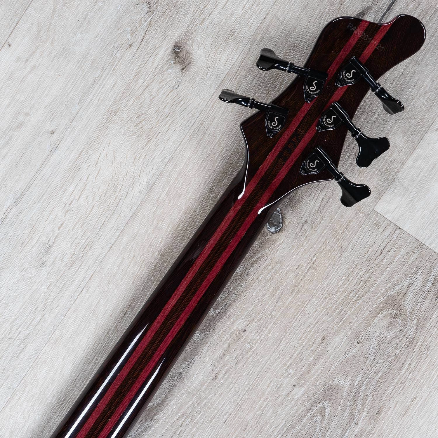 Mayones Patriot Custom 5, 5-String Bass, Dirty Purple Blue Burst 11 Mayones Patriot Custom 5, 5-String Bass, Dirty Purple Blue Burst - Image 9