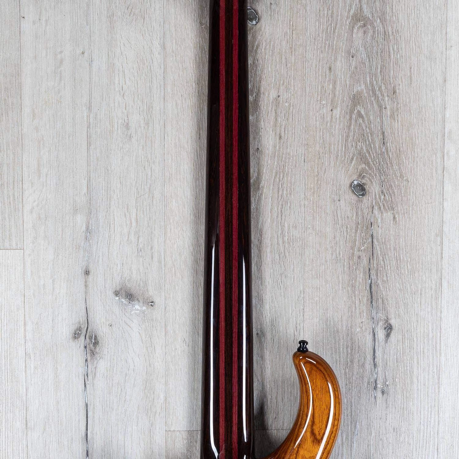 Mayones Patriot Custom 5, 5-String Bass, Dirty Purple Blue Burst 7 Mayones Patriot Custom 5, 5-String Bass, Dirty Purple Blue Burst - Image 5