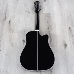 Takamine EF381SC 12-String Dreadnought Left-Handed Acoustic-Electric Guitar With Hard Case - Black 20 Takamine EF381SC 12-String Dreadnought Left-Handed Acoustic-Electric Guitar With Hard Case - Black -Musical Instrument Store 20210204 dsc07440