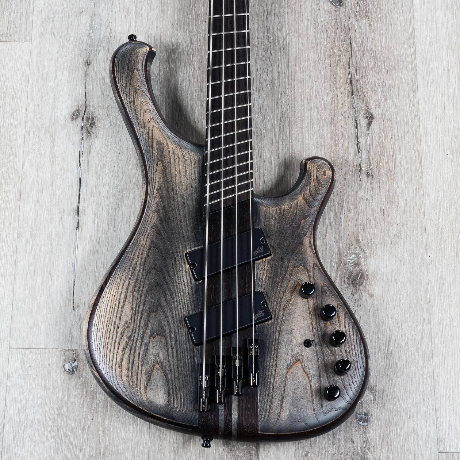 Mayones Viking VF 4 Multi-Scale 4-String Bass, Antique Black Matte 3 Mayones Viking VF 4 Multi-Scale 4-String Bass, Antique Black Matte