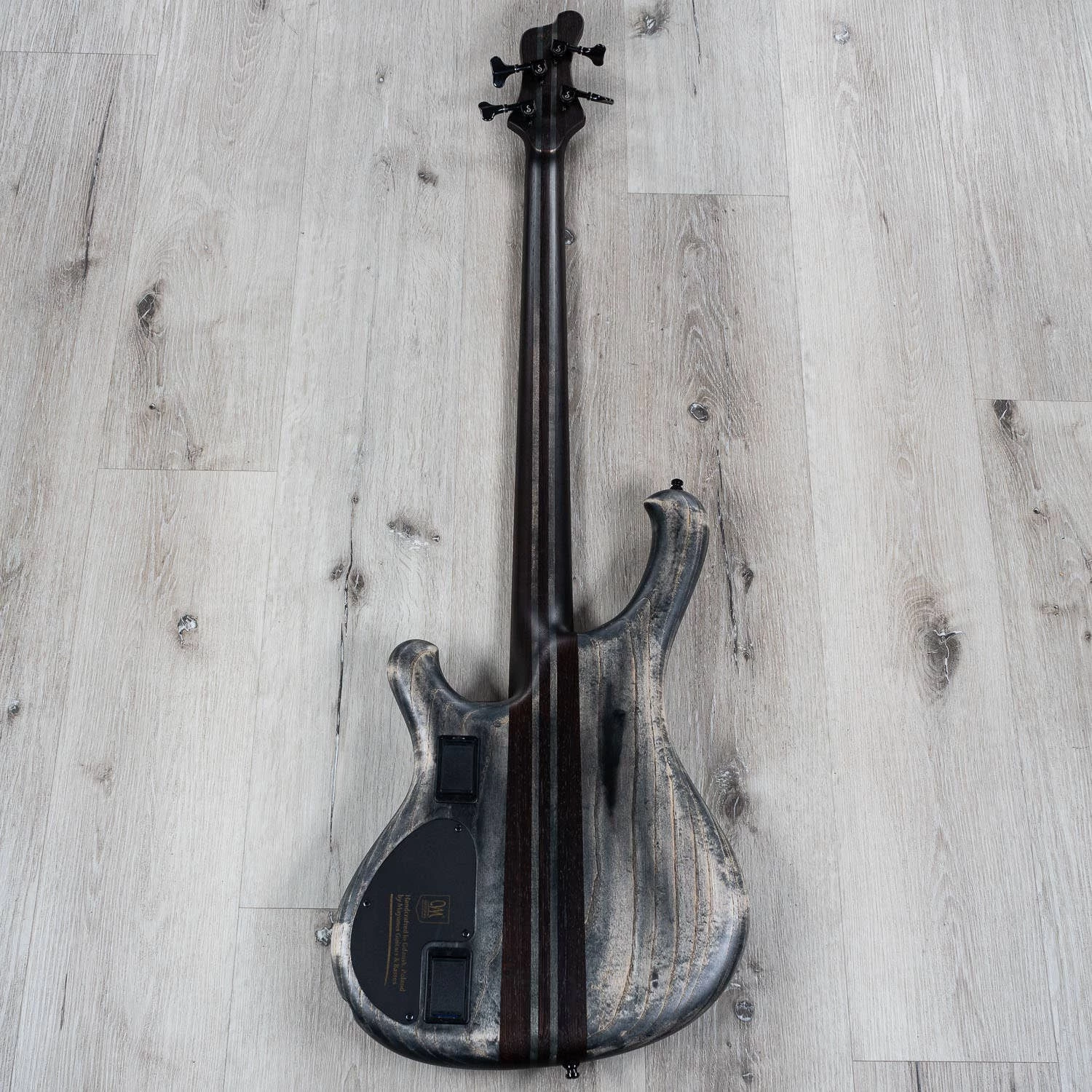 Mayones Viking VF 4 Multi-Scale 4-String Bass, Antique Black Matte 8 Mayones Viking VF 4 Multi-Scale 4-String Bass, Antique Black Matte - Image 6