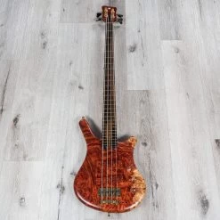 Warwick Masterbuilt Custom Shop Thumb NT 4-String Bass, Bubinga Burl -Musical Instrument Store 20210217 dsc09936