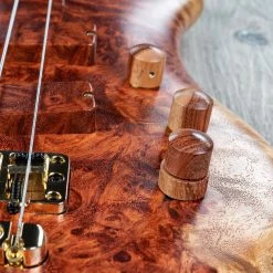 Warwick Masterbuilt Custom Shop Thumb NT 4-String Bass, Bubinga Burl -Musical Instrument Store 20210217 dsc09942