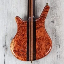 Warwick Masterbuilt Custom Shop Thumb NT 4-String Bass, Bubinga Burl -Musical Instrument Store 20210217 dsc09960