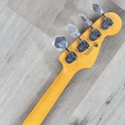 Fender American Professional II Jazz Bass Left-Hand, Maple Fingerboard, Miami Blue -Musical Instrument Store 20210301 dsc01700