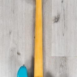 Fender American Professional II Jazz Bass Left-Hand, Maple Fingerboard, Miami Blue -Musical Instrument Store 20210301 dsc01703