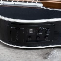 Takamine TSP158C-12 SBL Acoustic Electric 12-String Guitar W/ Case, Ebony Fretboard, See-Through Black -Musical Instrument Store 20210519 dsc01395