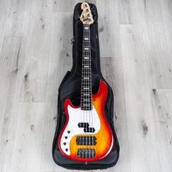 Sandberg California VM-5 5-String Left-Handed Bass, Cherry Sunburst -Musical Instrument Store 20210520 dsc01463