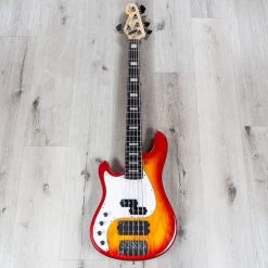 Sandberg California VM-5 5-String Left-Handed Bass, Cherry Sunburst -Musical Instrument Store 20210520 dsc01464