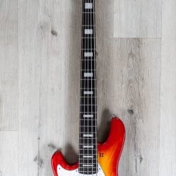 Sandberg California VM-5 5-String Left-Handed Bass, Cherry Sunburst -Musical Instrument Store 20210520 dsc01468