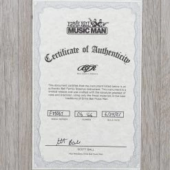 Ernie Ball Music Man BFR Bongo 5 HH 5-String Bass, Roasted Birdseye Maple Fretboard, Crescendo -Musical Instrument Store 20210723 dsc08211