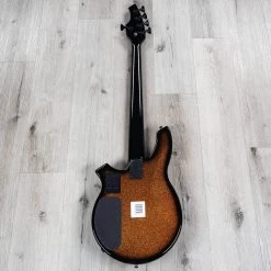 Ernie Ball Music Man Bongo 5 HH 5-String Bass, Ebony Fretboard, Harvest Orange -Musical Instrument Store 20210910 dsc02210