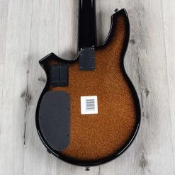 Ernie Ball Music Man Bongo 5 HH 5-String Bass, Ebony Fretboard, Harvest Orange -Musical Instrument Store 20210910 dsc02211