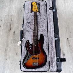 Fender American Professional II Left-Handed Jazz Bass, Rosewood Fretboard, 3-Color Sunburst -Musical Instrument Store 20210917 dsc02785