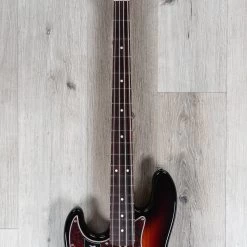 Fender American Professional II Left-Handed Jazz Bass, Rosewood Fretboard, 3-Color Sunburst -Musical Instrument Store 20210917 dsc02792