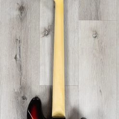 G&L Fullerton Deluxe JB Left-Handed Bass, Caribbean Rosewood Fretboard, 3-Tone Sunburst -Musical Instrument Store 20211029 dsc05933