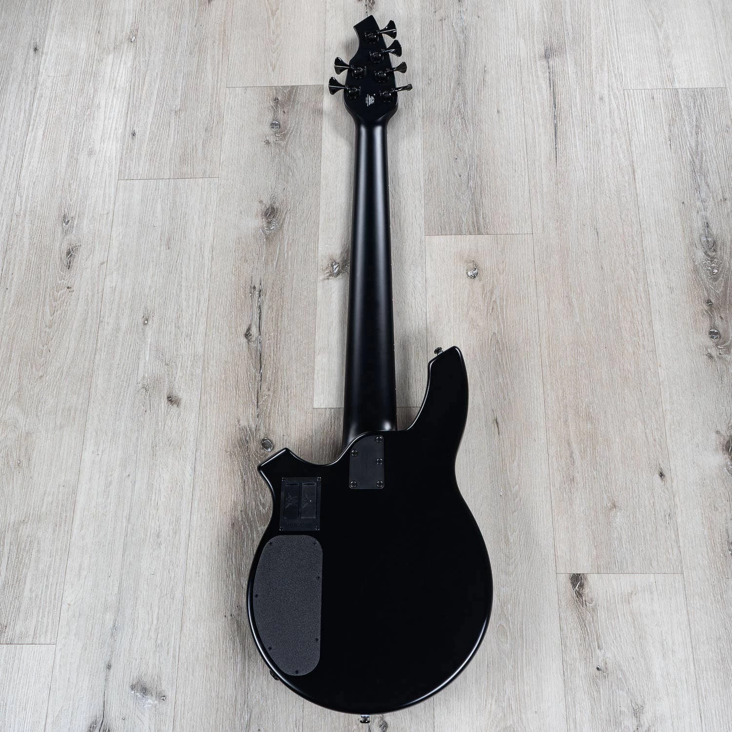 Ernie Ball Music Man Bongo 6 HH 6-String Bass, Stealth Black, Ebony Fingerboard 8 Ernie Ball Music Man Bongo 6 HH 6-String Bass, Stealth Black, Ebony Fingerboard - Image 6