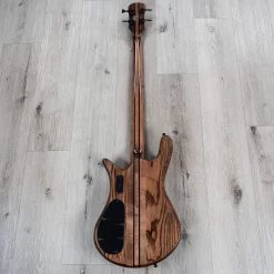 Spector NS Dimension 4 Multi-Scale Bass, Poplar Burl Top, Super Faded Black Gloss -Musical Instrument Store 20211221 dsc00479