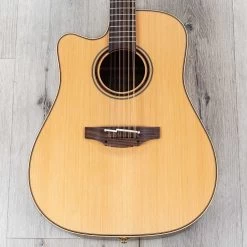 Takamine P3DC-12 12-String Dreadnought Acoustic-Electric Guitar, Left-Handed, Hard Case - Natural