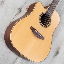 Takamine P3DC-12 12-String Dreadnought Acoustic-Electric Guitar, Left-Handed, Hard Case - Natural -Musical Instrument Store 20220113 dsc02413