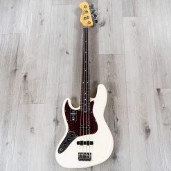 Fender American Professional II Jazz Bass Left-Hand, Rosewood Fretboard, Olympic White 15 Fender American Professional II Jazz Bass Left-Hand, Rosewood Fretboard, Olympic White -Musical Instrument Store 20220114 dsc02579