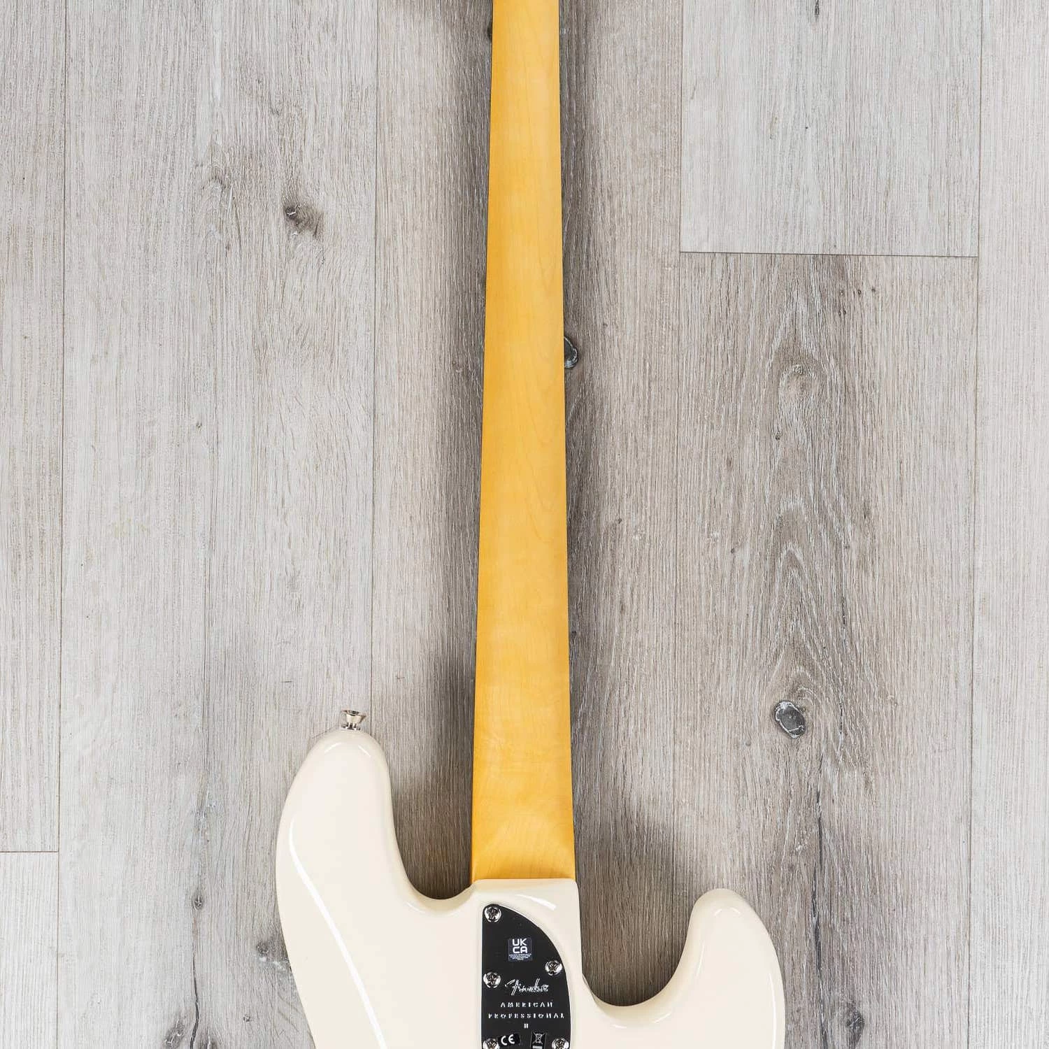 Fender American Professional II Jazz Bass Left-Hand, Rosewood Fretboard, Olympic White 7 Fender American Professional II Jazz Bass Left-Hand, Rosewood Fretboard, Olympic White - Image 5