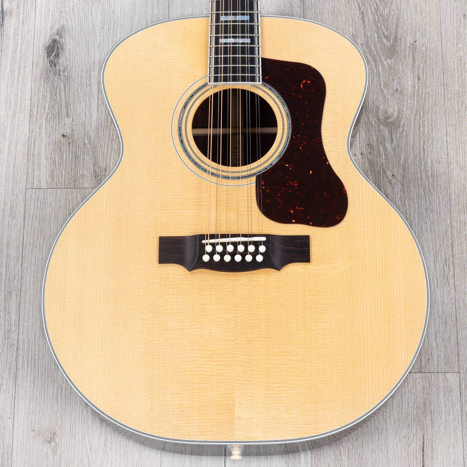 Guild USA F-512 12-String Acoustic Guitar, Ebony Fingerboard, Hard Case - Natural 3 Guild USA F-512 12-String Acoustic Guitar, Ebony Fingerboard, Hard Case - Natural