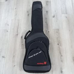 Sandberg VS-4 Left-Handed Bass Guitar, Matte Black -Musical Instrument Store 20220413 dsc07614