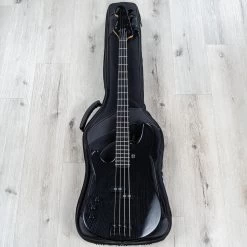 Sandberg VS-4 Left-Handed Bass Guitar, Matte Black -Musical Instrument Store 20220413 dsc07617