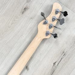 Mayones Jabba Classic 5 Bass Guitar, 5-String, Trans Blue -Musical Instrument Store 20220419 dsc08541