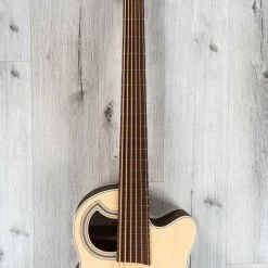 Warwick RockBass Alien Deluxe 6-String Acoustic Electric Bass, Natural Transparent Satin -Musical Instrument Store 20220421 dsc08801