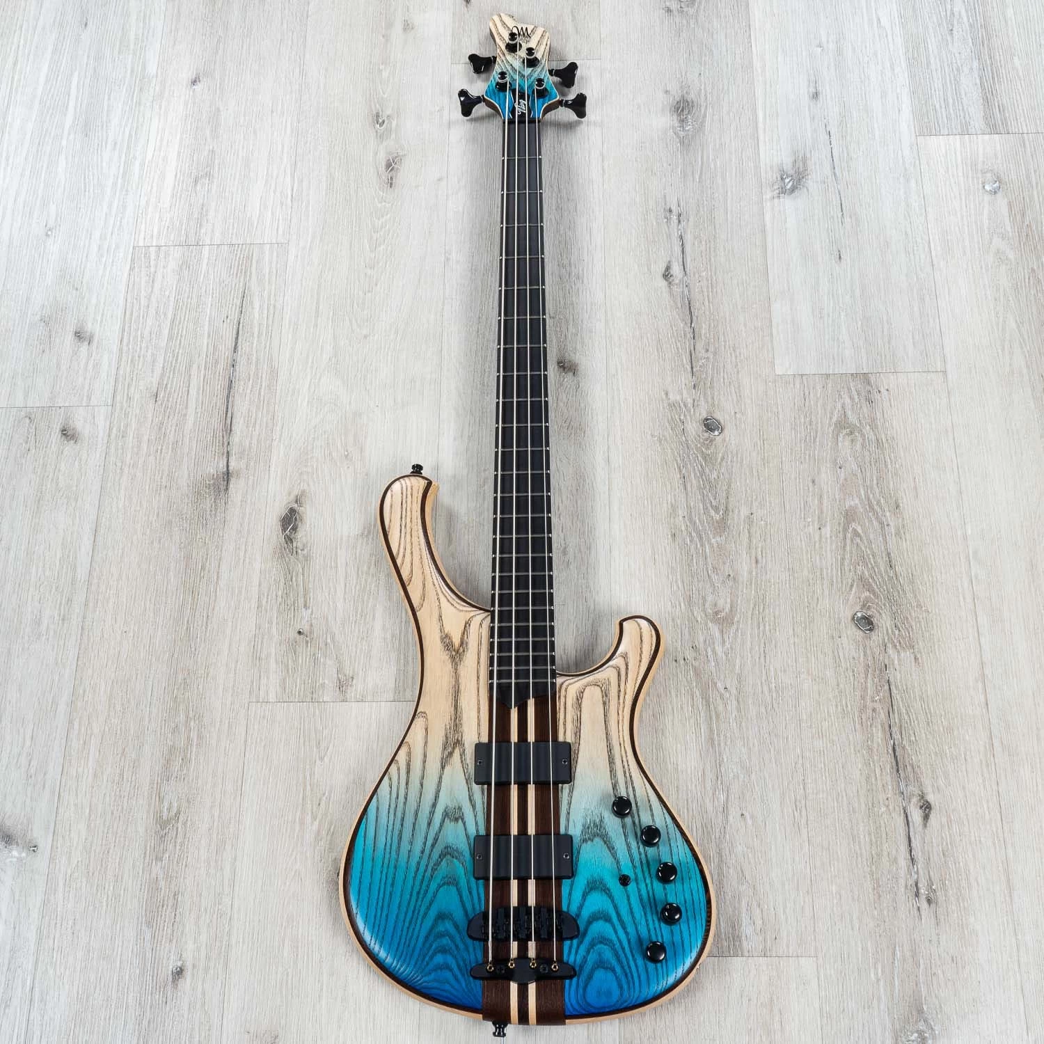 Mayones Viking 4 4-String Bass, Blue Horizon 5 Mayones Viking 4 4-String Bass, Blue Horizon - Image 3
