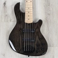Lakland Skyline Series 55-OS 5-String Bass, Maple Fretboard, Translucent Black