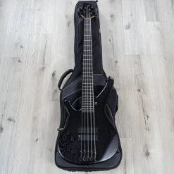 Sandberg Left-Handed Booster 5 Bass, 5-String, Matte Black -Musical Instrument Store 20220705 dsc05675
