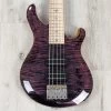 PRS Paul Reed Smith Grainger 5 10-Top Bass, 5-String, Purple Iris