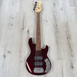 G&L USA L-2500 CLF Research Series 750 Bass, Ruby Red Metallic -Musical Instrument Store 20220722 dsc07339