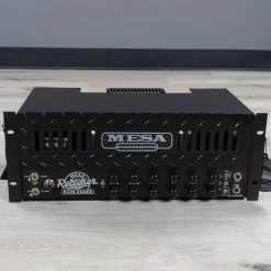 Mesa Boogie Rectifier Badlander 50 Rackmount 50/20-Watt Guitar Amp Head, Stealth Black