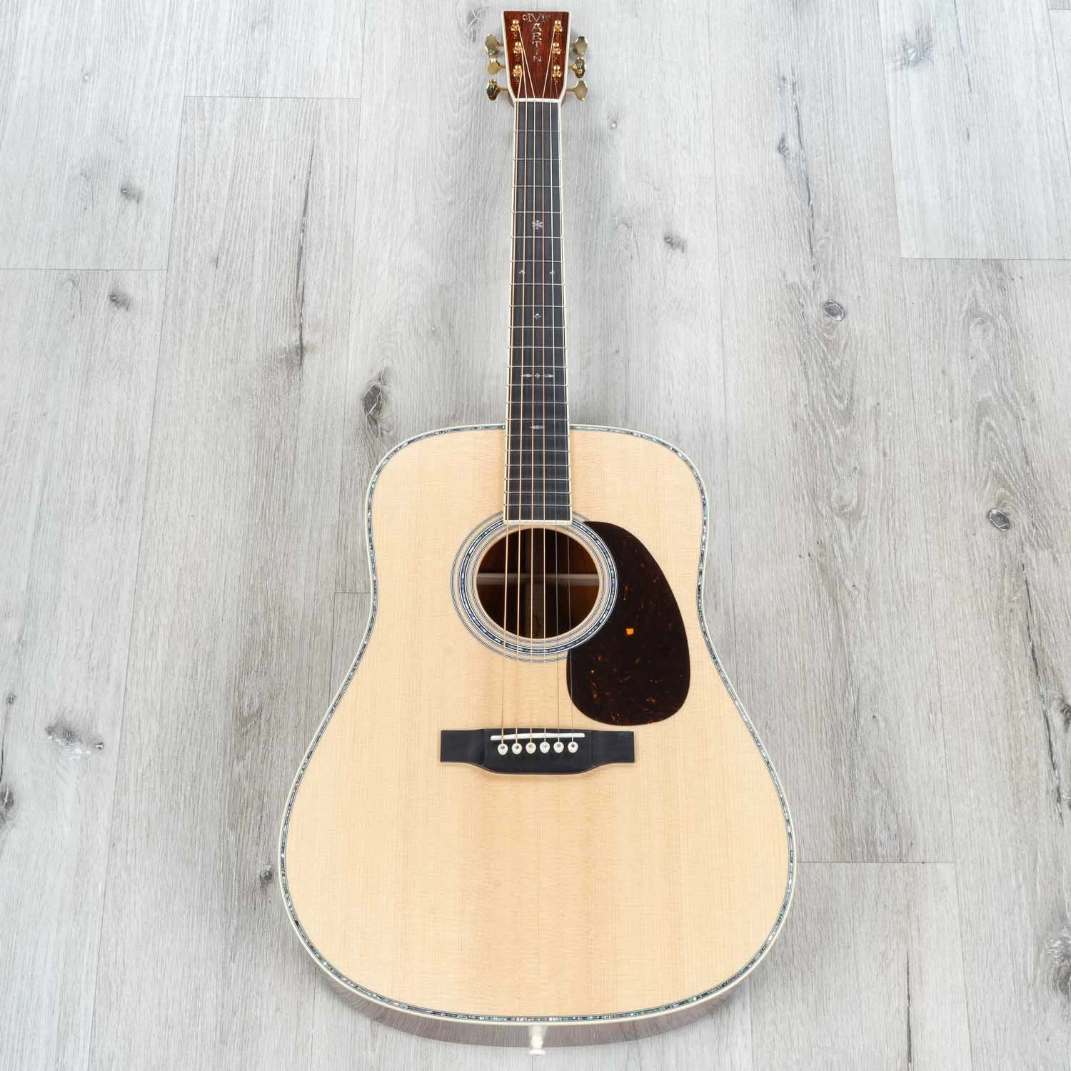Martin Custom Shop D-45 Inspired Cocobolo Dreadnought Acoustic Guitar, Sitka Spruce Top 7 Martin Custom Shop D-45 Inspired Cocobolo Dreadnought Acoustic Guitar, Sitka Spruce Top - Image 5