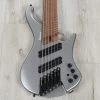 Ibanez EHB1006MS EHB Headless Multi-Scale 6-String Bass, Metallic Gray Matte -Musical Instrument Store 20220923 dsc06196