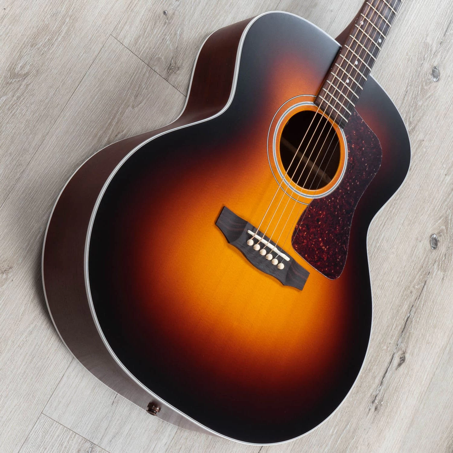 Guild F-40E USA Acoustic-Electric Guitar, Antique Burst, Spruce Top, Mahogany Back And Sides, LR Baggs Element Preamp, HumiCase 4 Guild F-40E USA Acoustic-Electric Guitar, Antique Burst, Spruce Top, Mahogany Back And Sides, LR Baggs Element Preamp, HumiCase - Image 2