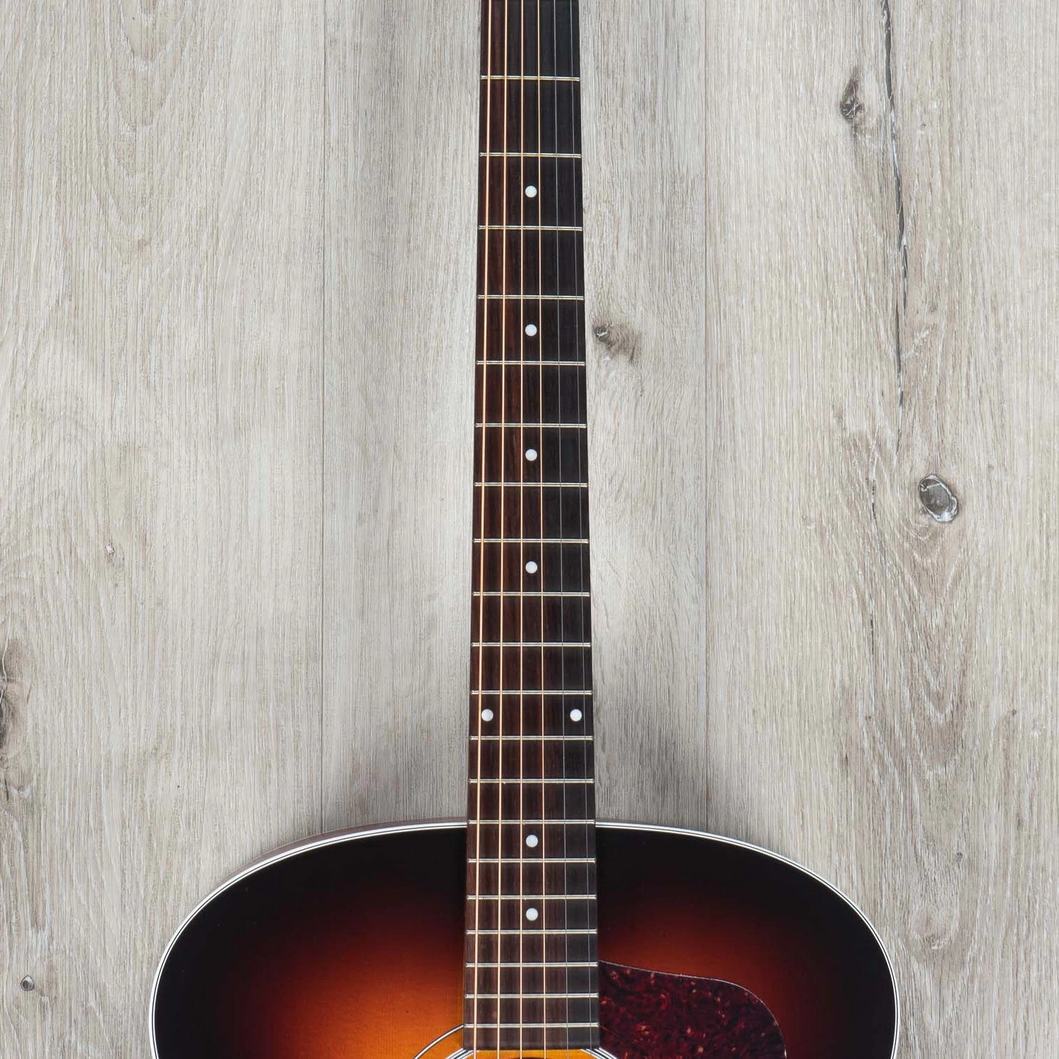 Guild F-40E USA Acoustic-Electric Guitar, Antique Burst, Spruce Top, Mahogany Back And Sides, LR Baggs Element Preamp, HumiCase 6 Guild F-40E USA Acoustic-Electric Guitar, Antique Burst, Spruce Top, Mahogany Back And Sides, LR Baggs Element Preamp, HumiCase - Image 4