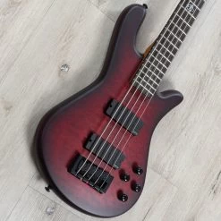 Spector NS Pulse II 5 5-String Bass, Black Cherry Matte, Macassar Ebony Fretboard -Musical Instrument Store 20221110 dsc01644 1